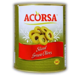 أكورسا زيتون أخضر شرائح