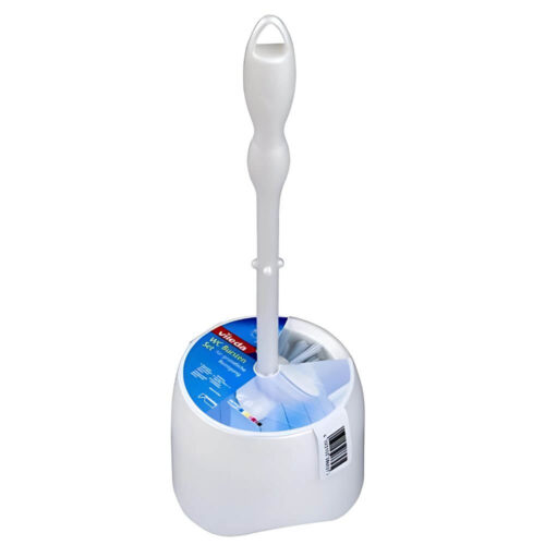 Vileda Toilet Brush Eco Value Set White
