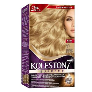 Wella Koleston 7 Supreme Hair Colour 9/1 Special Light Ash Blonde 1pc