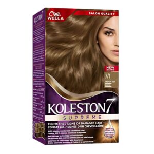 Wella Koleston Supreme Hair Color 7/1 Medium Ash Blonde 1pc