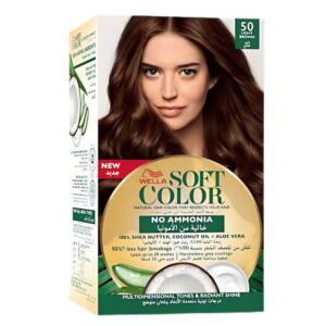 Wella Soft Color No-Ammonia Hair Colour Kit 50 Light Brown