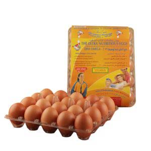 Brown-Eggs with DHA Omega-3