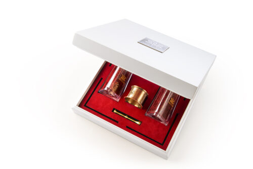 Negin Saffron White Gift Box