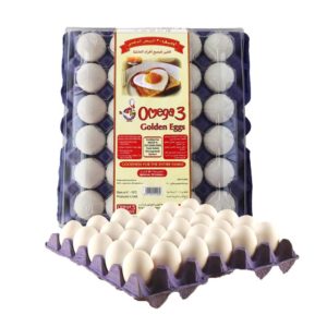 White Eggs Omega3 Medium 30s