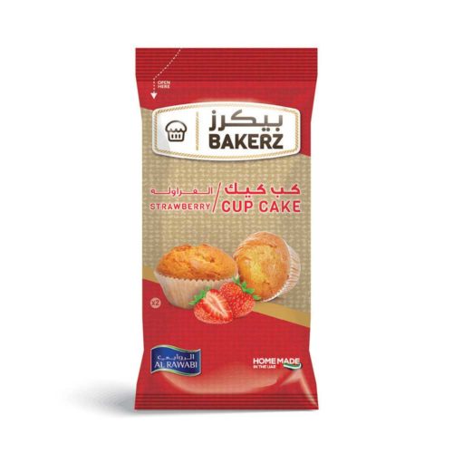 Al Rawabi Strawberry Cup Cake 2x30g