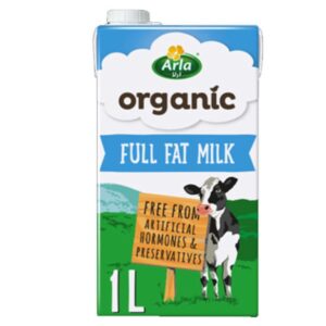 Arla Organic Milk Full Fat 1ltr