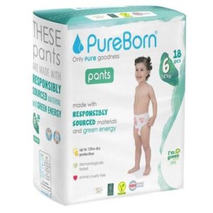 Pureborn Organic Diaper Size 6(16-20kg)