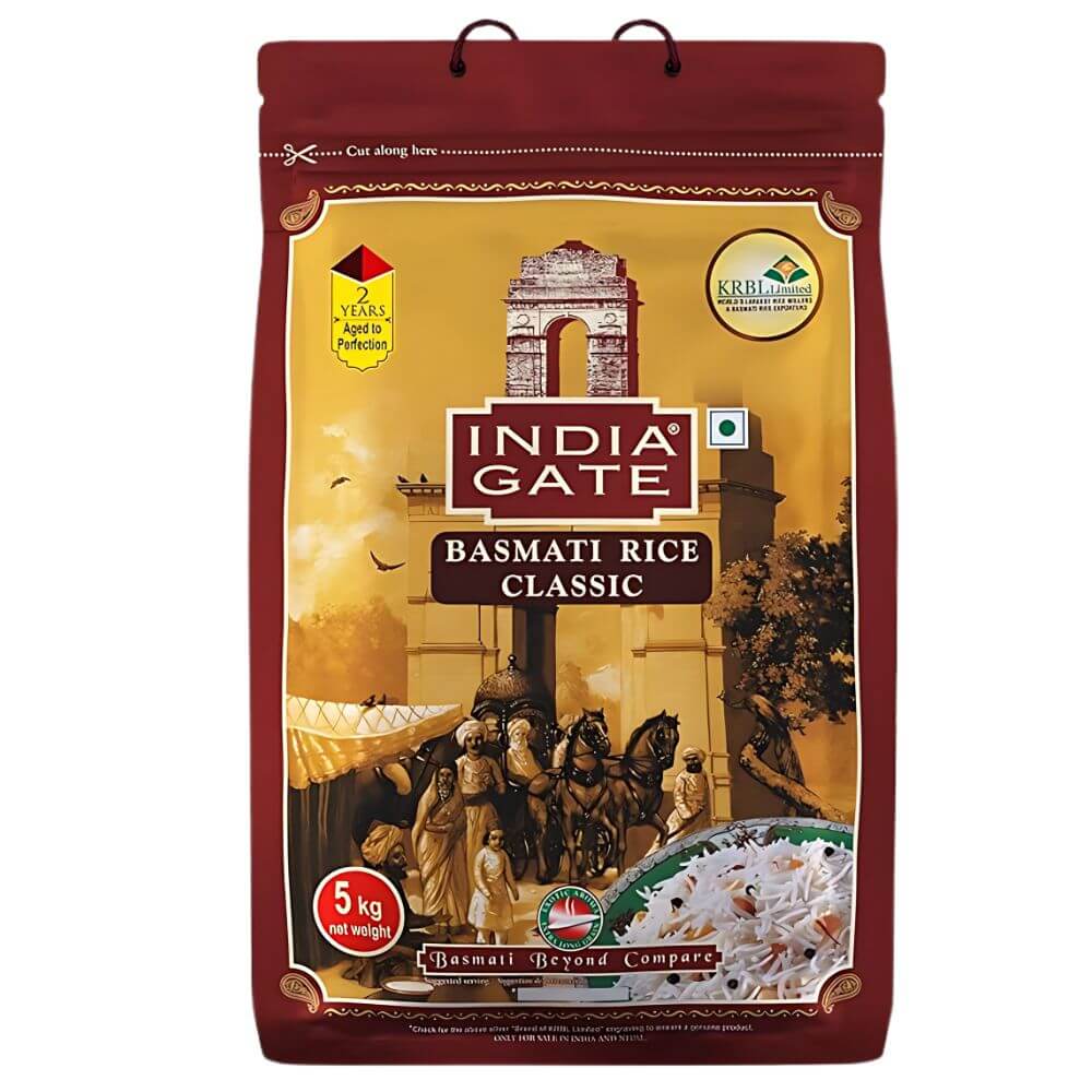 India Gate Basmati Rice classic 5kg