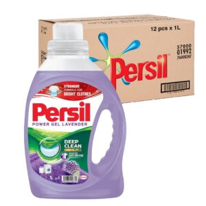 Persil Power Gel Liquid Laundry Detergent Lavender