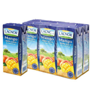 Lacnor 100% Juice Mango 6x180ml