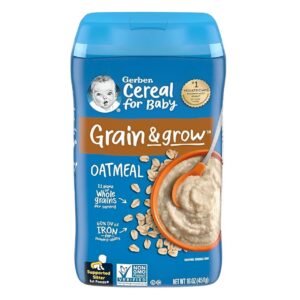 Gerber Oatmeal Cereal Single Grain 454g