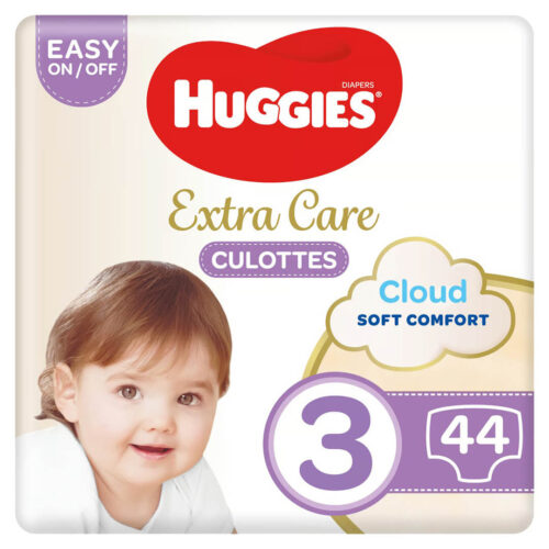 Huggies Extra Care Culottes Diaper Pants Size 3(6-11 kg) 44pcs