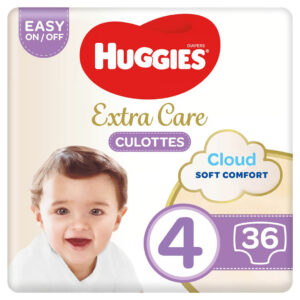 Huggies Extra Care Culottes Diaper Pants Size 4(9-14 kg) 36pcs