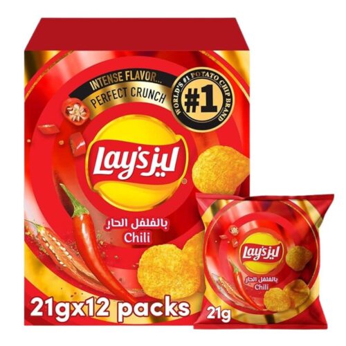 بطاطس ليز بالفلفل الحار