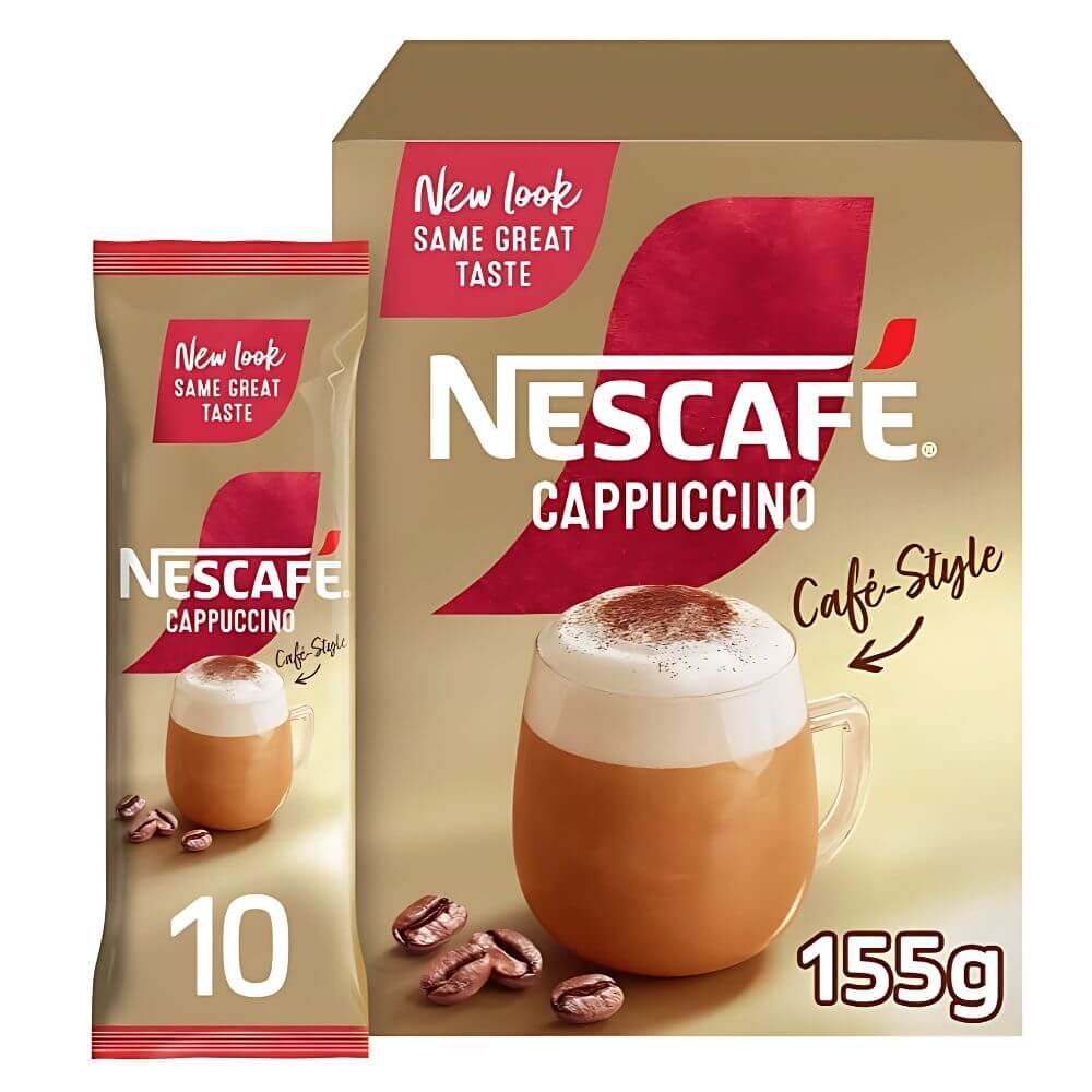 Nescafe Gold Cappuccino Sweetened Coffee Mix - Organic Coffee