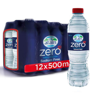 Al Ain Zero Sodium Free Bottled 12x500ml