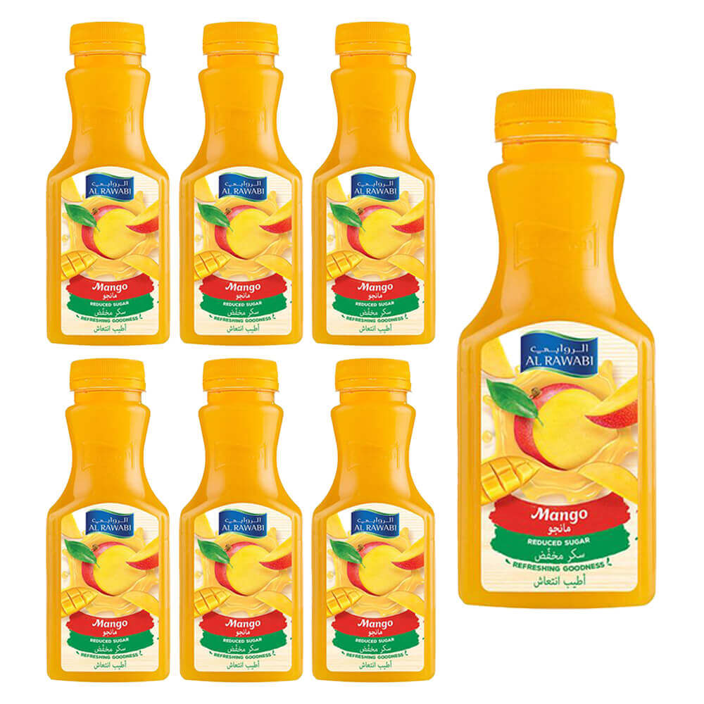 عصير المانجو الطازج من الروابي