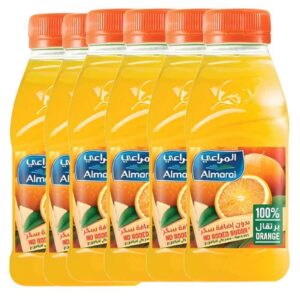 عصير برتقال المراعي بدون سكر مضاف