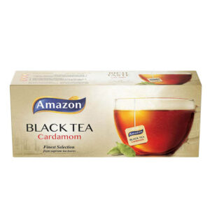 Amazon Black Tea Bags Cardamom 25x2g
