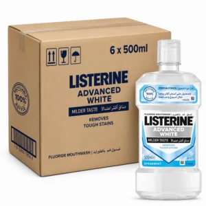 Listerine Mouthwash Advanced White Mild 500ml