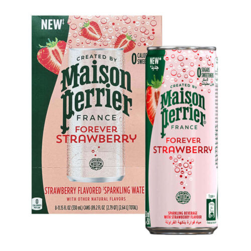 Maison Perrier Forever Strawberry Beverage Can 4x250ml