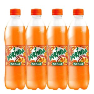 Mirinda Orange Soft Drink 4x500ml