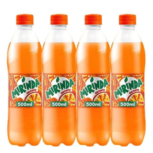 Mirinda Orange Soft Drink 4x500ml