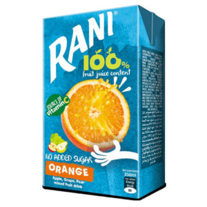 Rani Fruit Juice Orange Tetra NAS 250ml