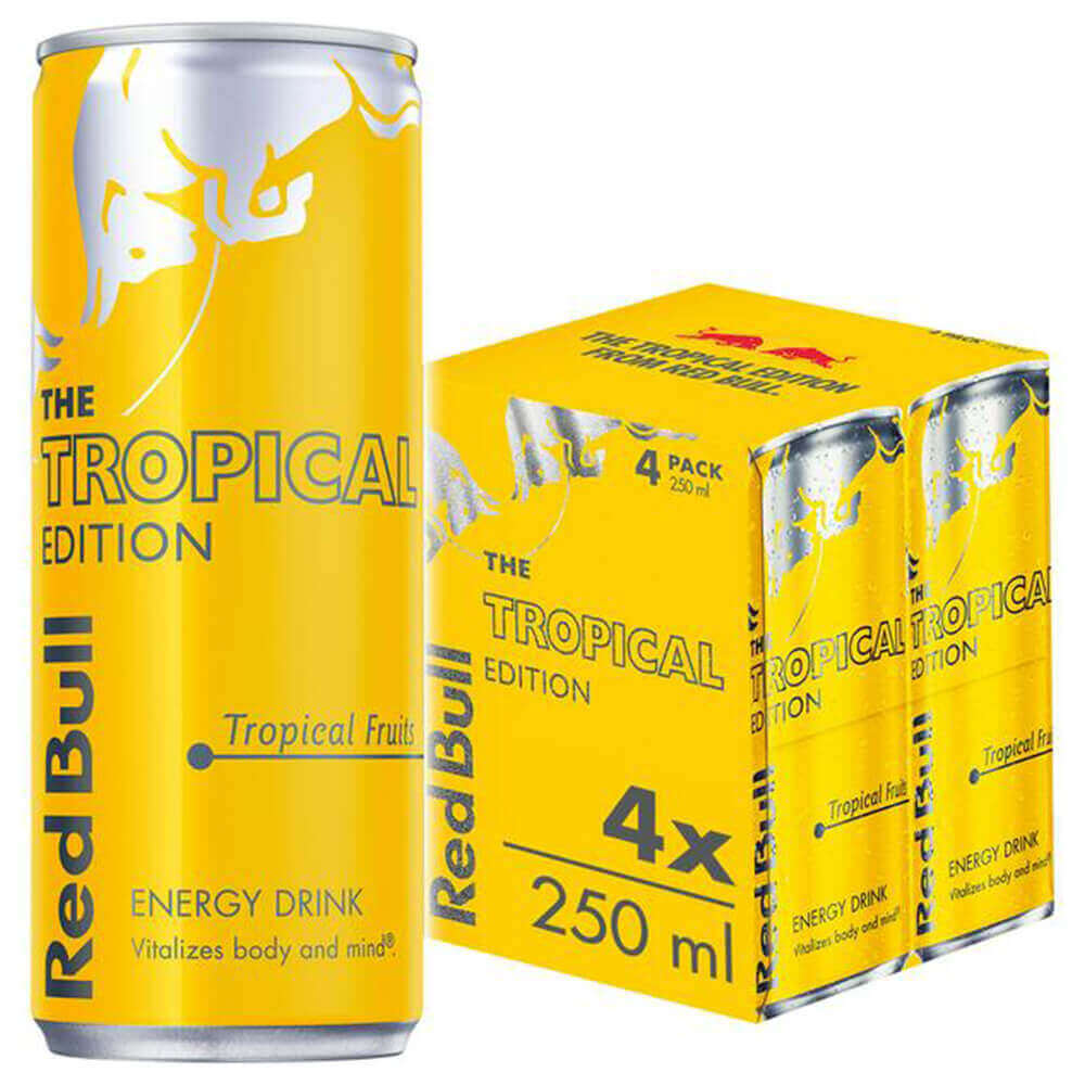 ريد بول بنكهة التروبيكال