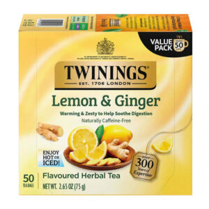 توينينغز أوف لندن شاي ليمون وزنجبيل