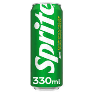 Sprite Can soft drink 330ml