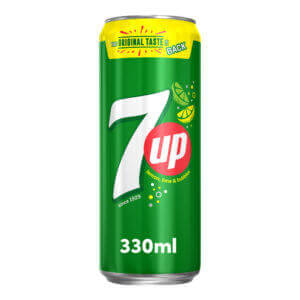 7UP soft drink Can 330ml
