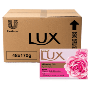 Lux Glowing Skin Rose Bar Soap
