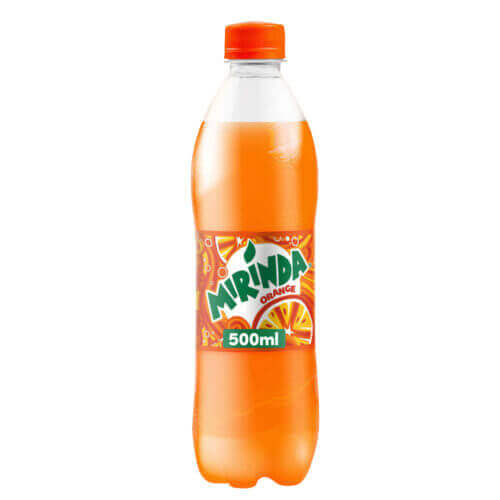 Mirinda orange soft drink 500ml