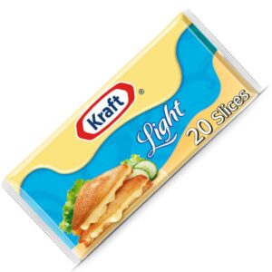 Kraft Sliced Cheese Light 400g