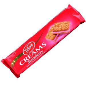 Tiffany Strawberry Cream Biscuit 84g