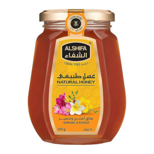 Natural Honey Al Shifa Medium Jar 550ml