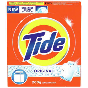 Tide original Detergent Powder 260g