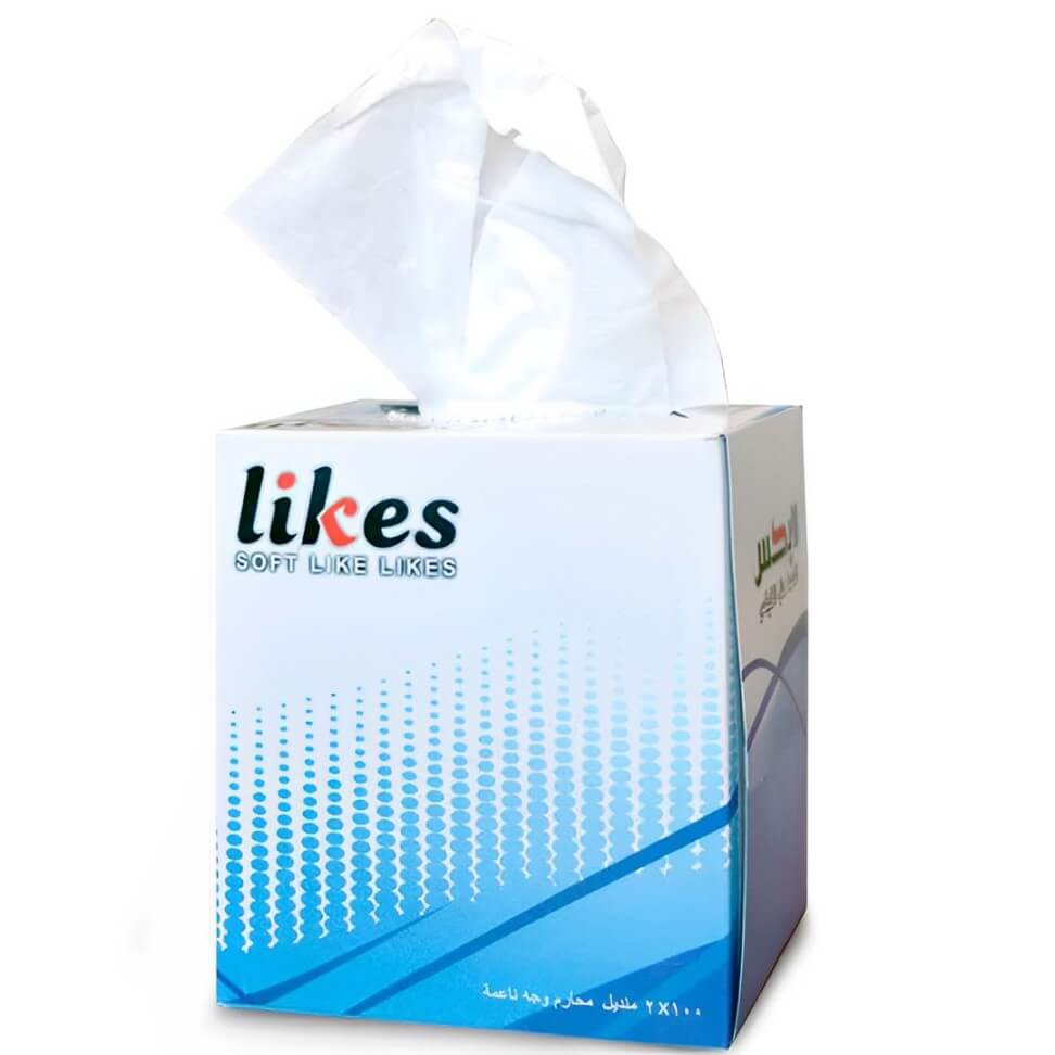 Likes Boutique Tissue 100 sheets 220x210 2ply 1pc