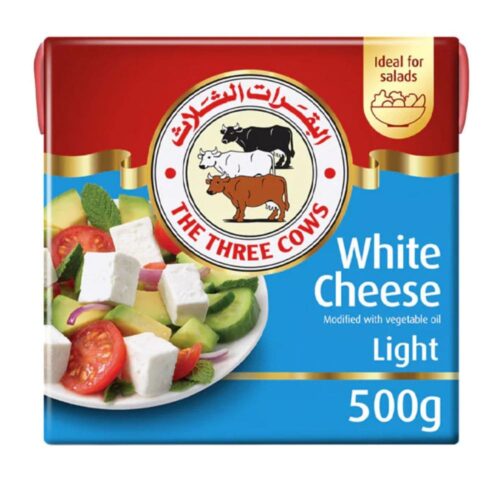 The Three Cows White Cheese Low Fat 500g