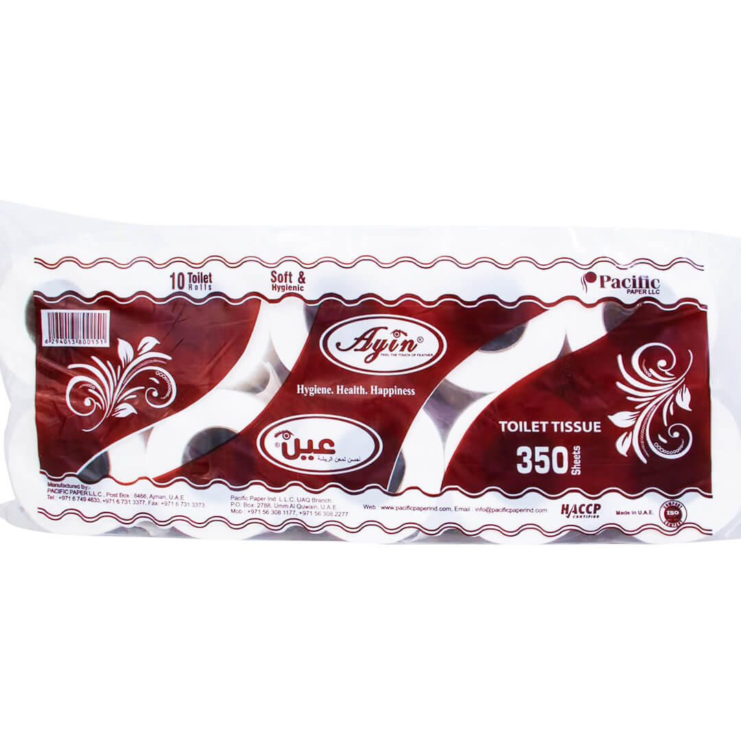 لفة مرحاض 350 ورقة