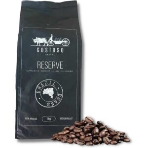 Gostoso Reserved Coffee Beans Roasted Coffee Beans Brazilian Reserved Coffee Beans Pack Gostoso Reserve Roasted Coffee Brazilian Dark Roast Coffee