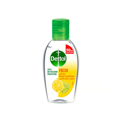 Dettol Hand Sanitizer Original for 100% Better Germ Protection & Personal Hygiene 50ml