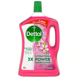 Dettol Jasmine Antibacterial Power Floor Cleaner Large Size 3ltr