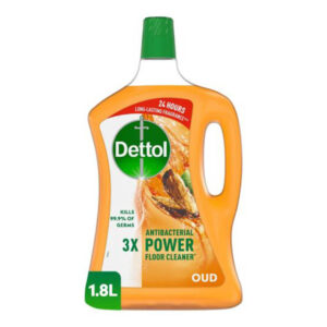 Dettol Oud Antibacterial Power Floor Cleaner Regular Size 1.8ltr