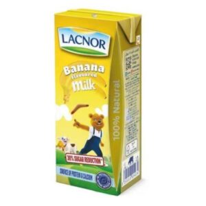 حليب بالموز لاكنور