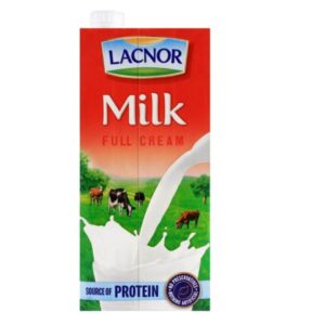 Lacnor Essentials Full Cream Milk 1ltr