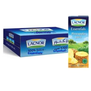 Lacnor Essentials Pineapple Juice Box 32x180ml