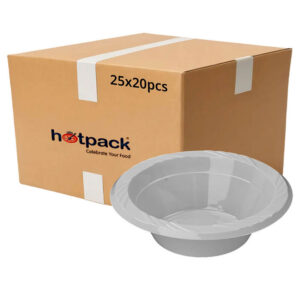Disposable Plastic Bowl White