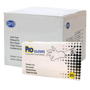 Pro Gloves (Disposable Vinyl Gloves )